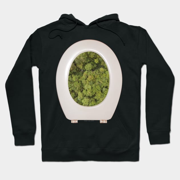 Water Closet 01. Hoodie by JulianFJones01